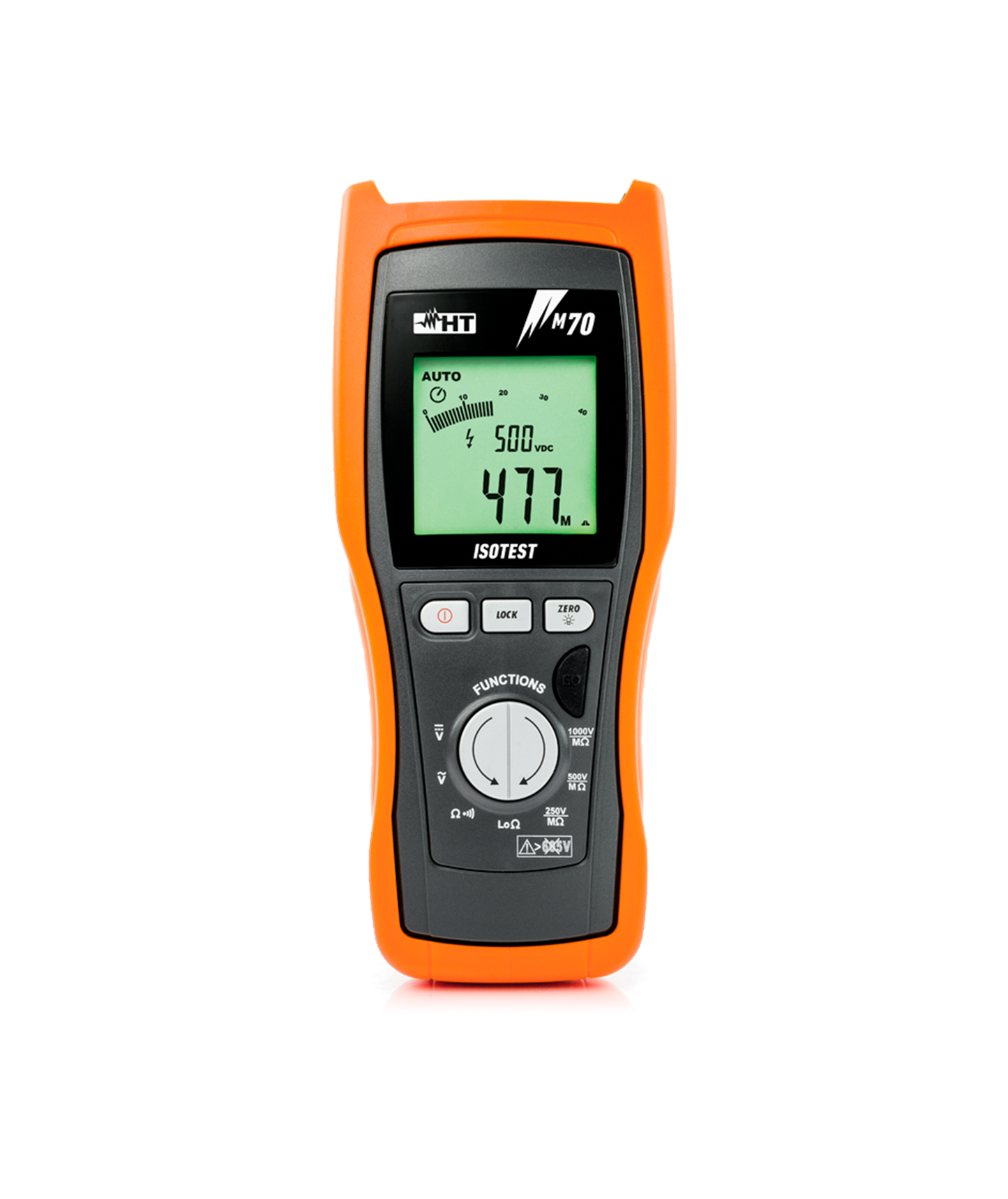 HTM70 Instrumento Multifunções p/ Medição de Isolamento, Continuidade dos Condutores de Proteção e Função Multímetro