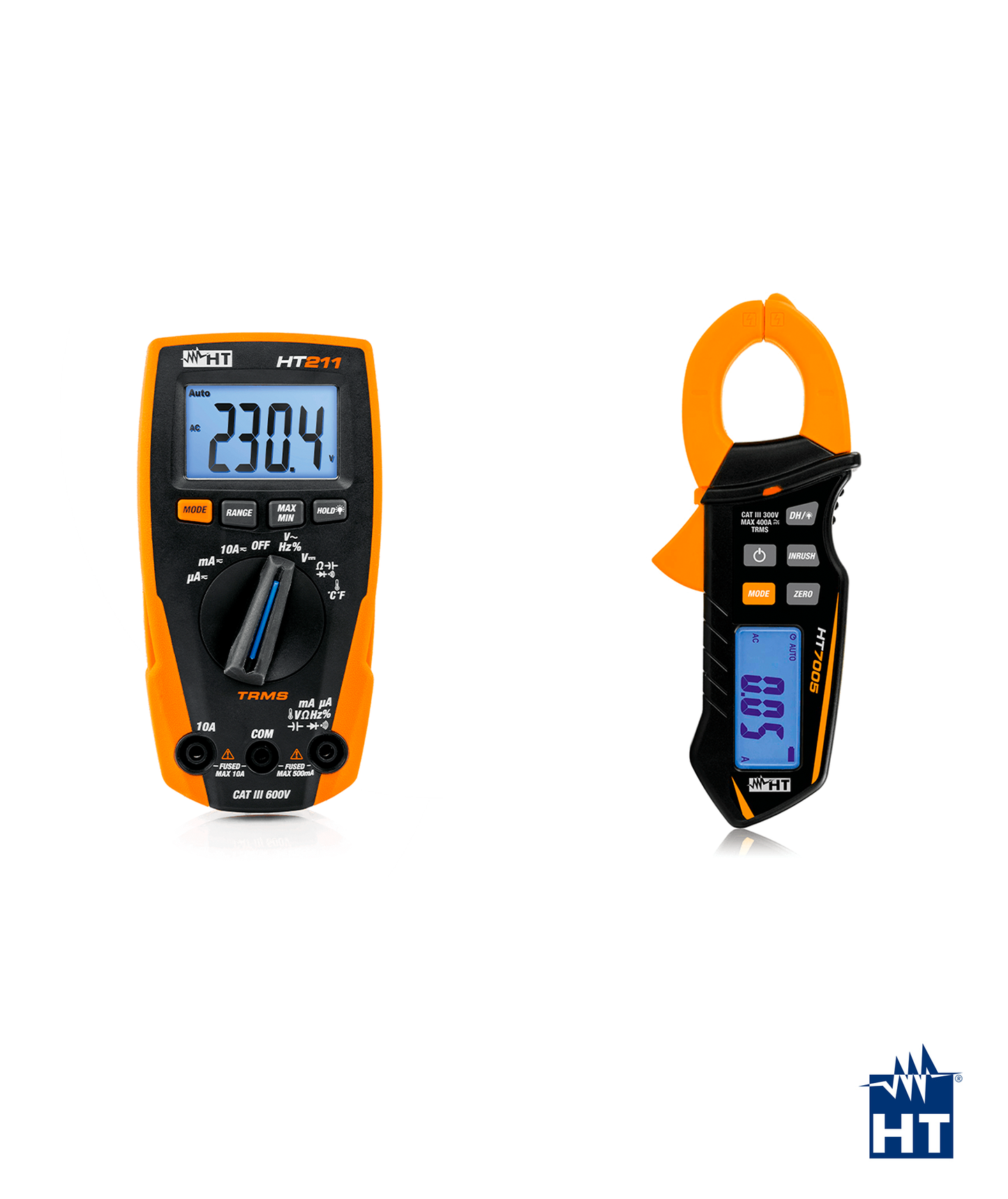 StarterKIT: Multímetro HT211 + Pinça Amperimétrica HT7005