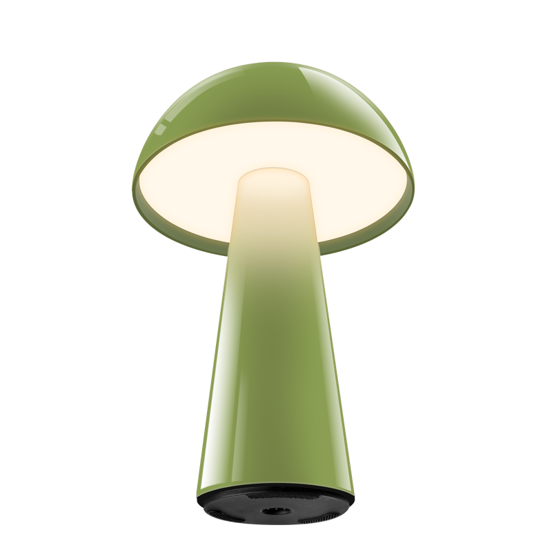 Cocò | Candeeiro de Mesa sem Fios LED 1,5W 100lm 2700K Verde (base de carregamento incluída)