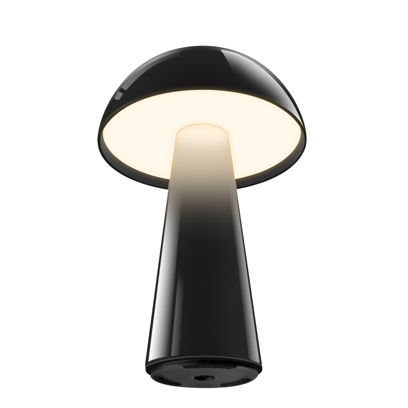 Cocò | Candeeiro de Mesa sem Fios LED 1,5W 100lm 2700K Preto (base de carregamento incluída)