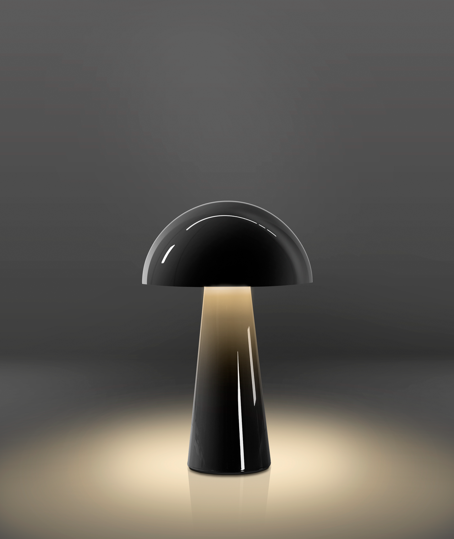 Cocò | Candeeiro de Mesa sem Fios LED 1,5W 100lm 2700K Preto (base de carregamento incluída)