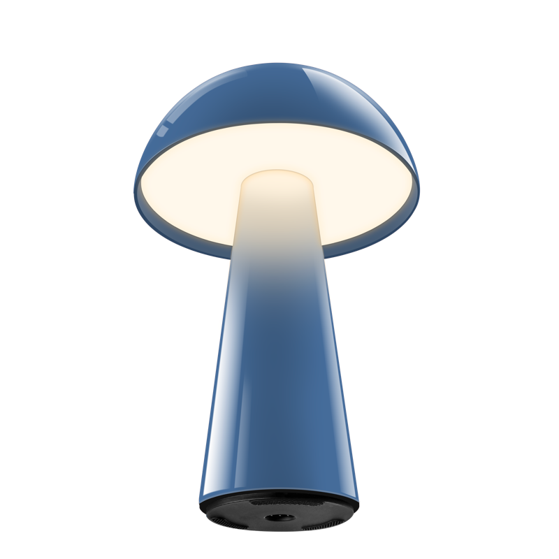 Cocò | Candeeiro de Mesa sem Fios LED 1,5W 100lm 2700K Azul (base de carregamento incluída)