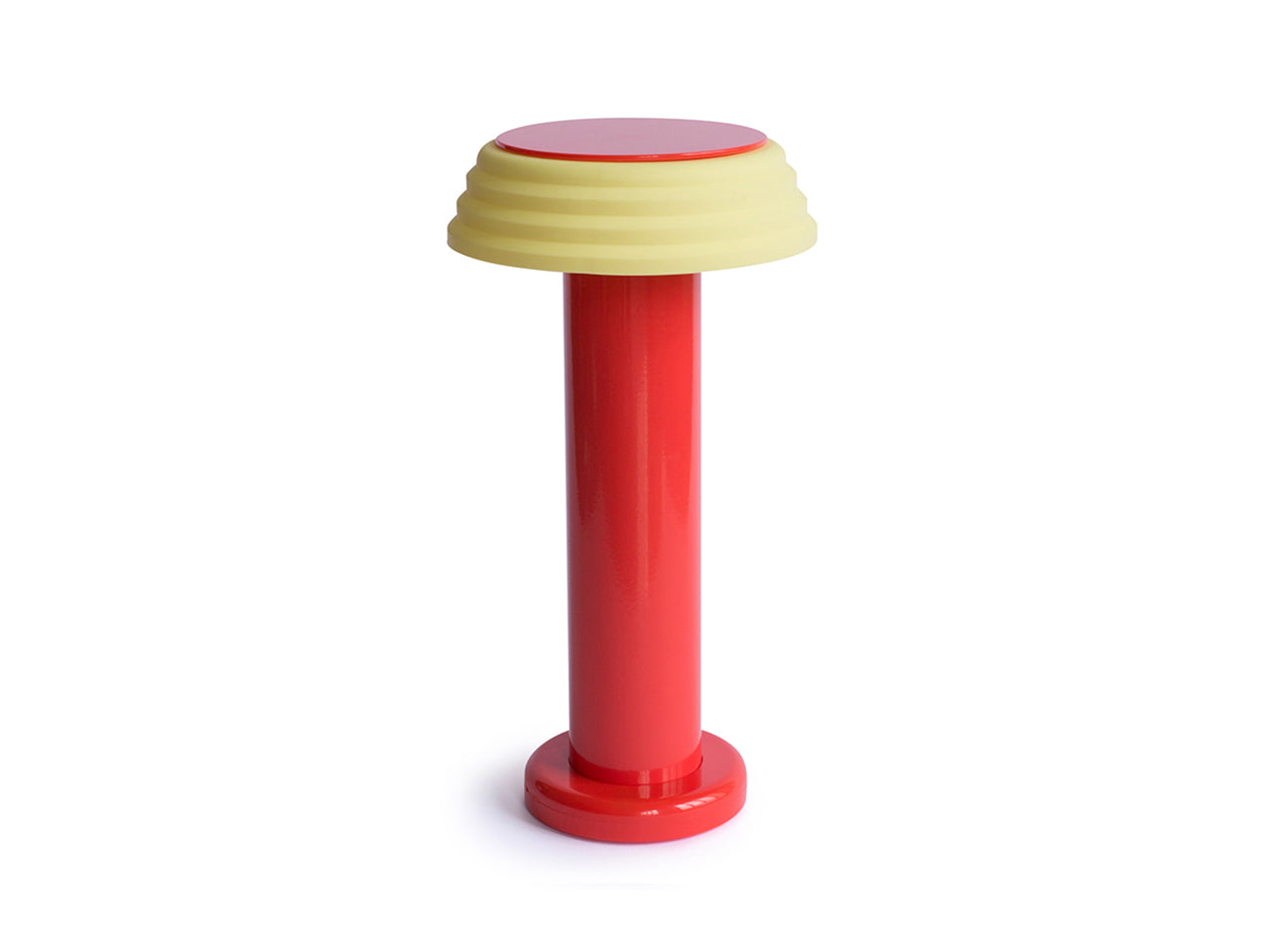 Candeeiro de Silicone sem Fios LED 3W Vermelho e Amarelo
