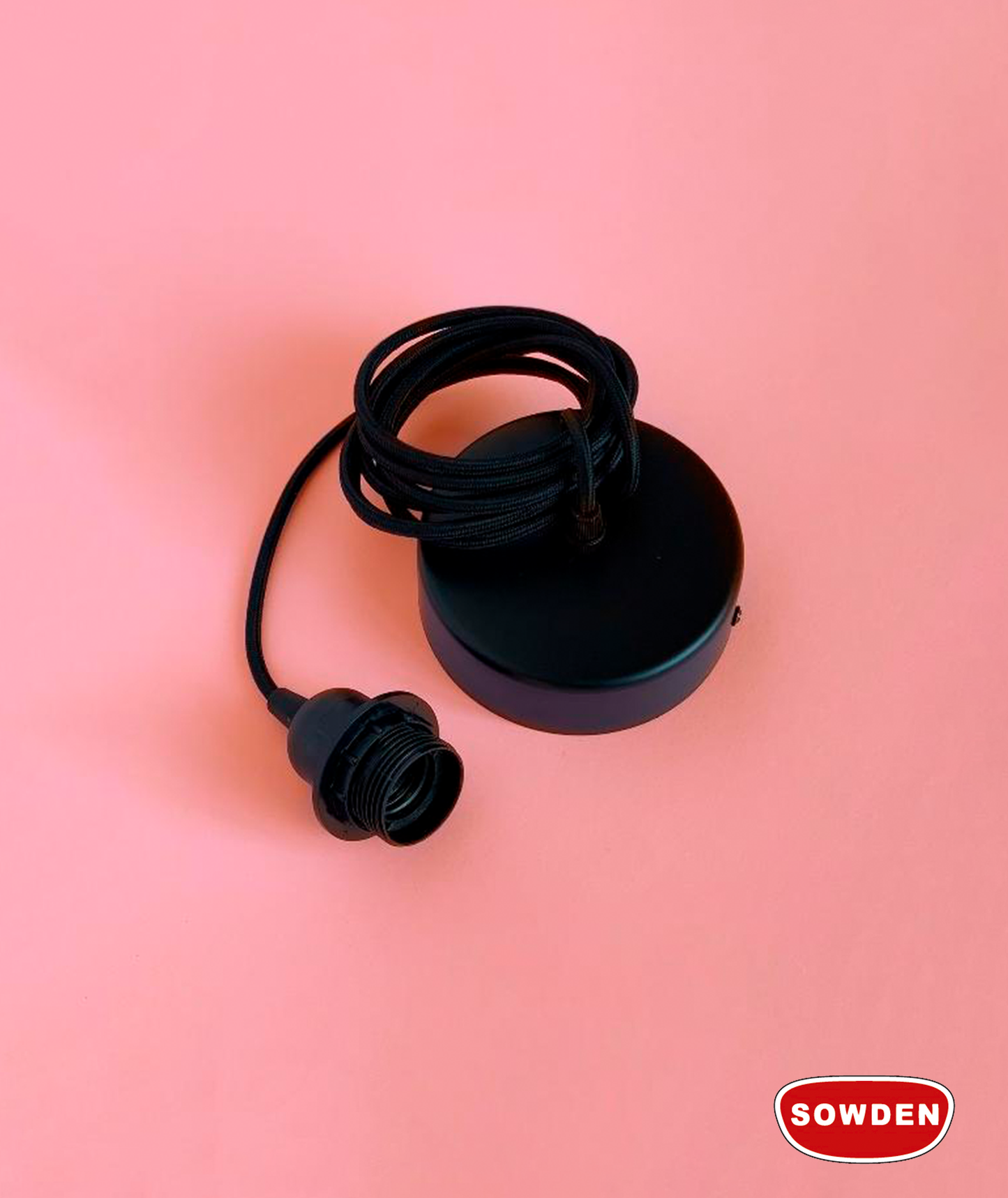 Kit Abajur CL5 com Florão & Lâmpada 1521LM E27 4000K