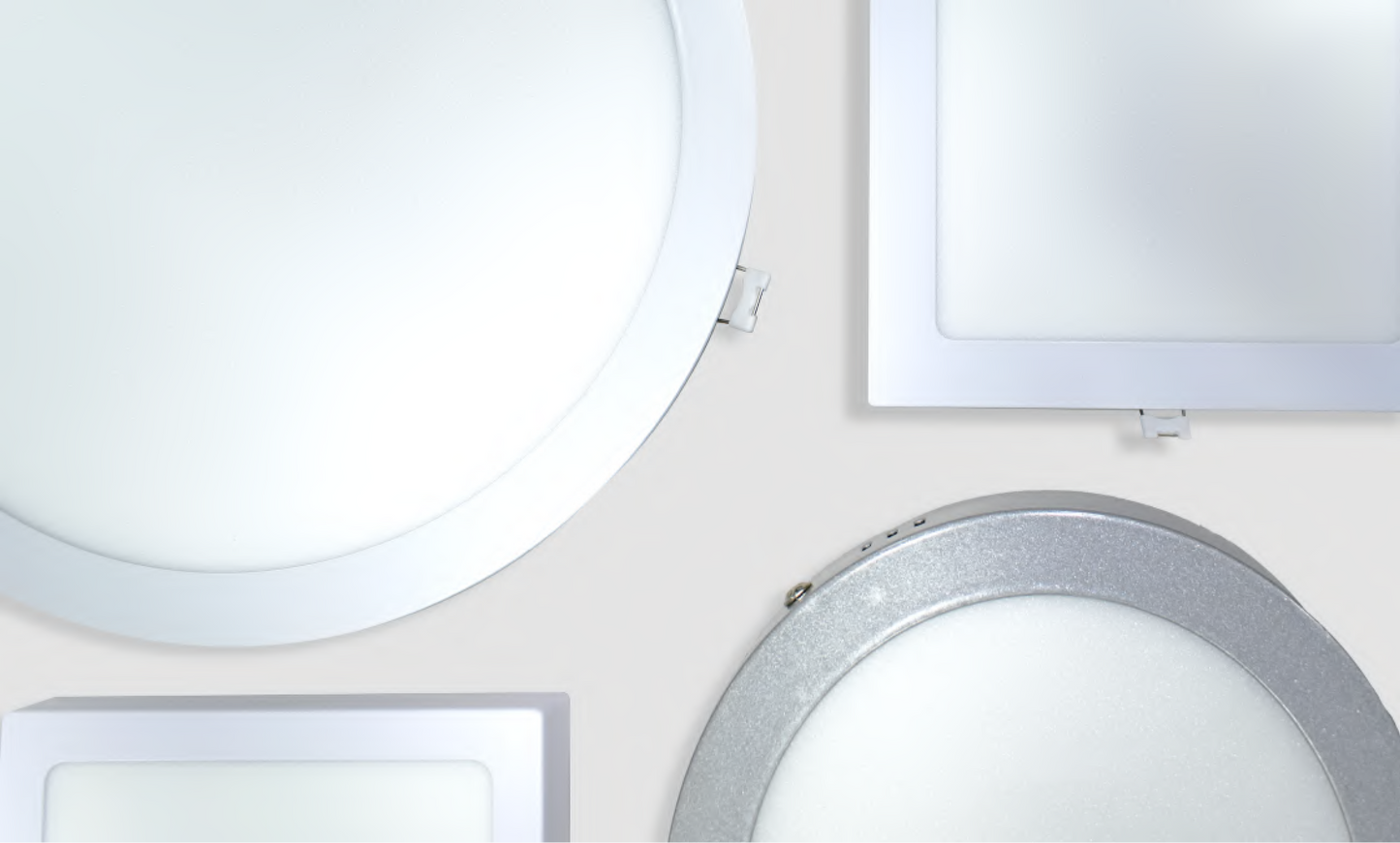 Downlight Saliente LED Dogma Quadrado Prateado 18W 1620LM (3000K/4000K/6000K)