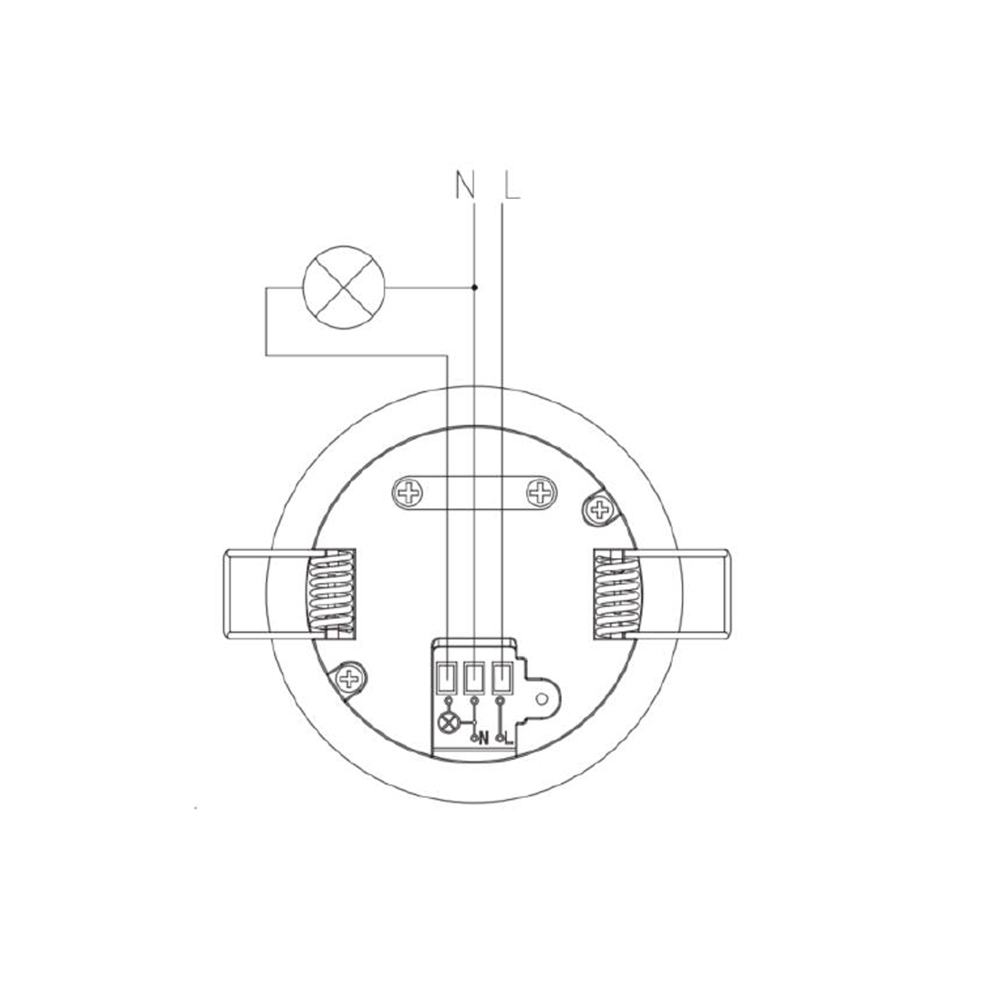 Detector de Movimento KDP 22 360FP Koban
