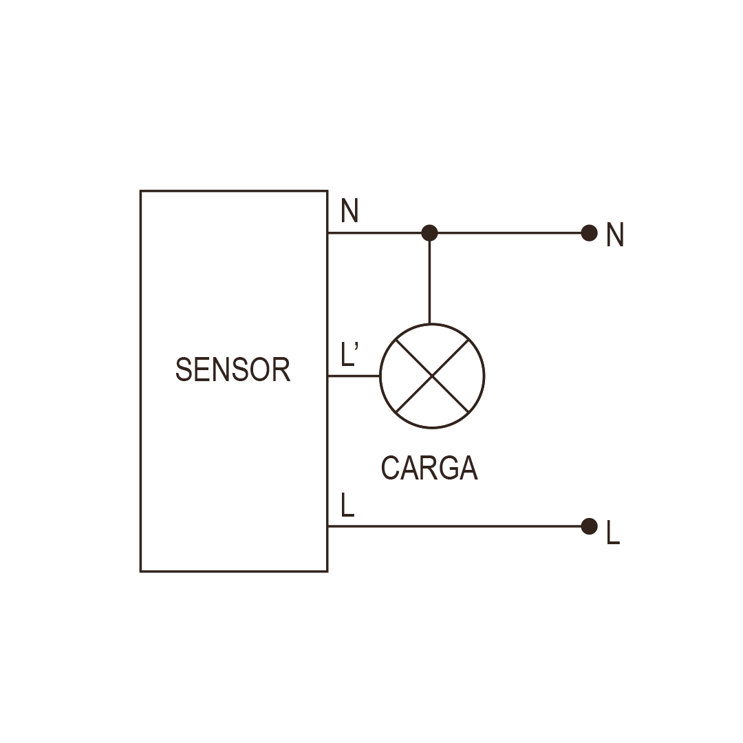 Detector de Movimento KDP 10 180W Koban