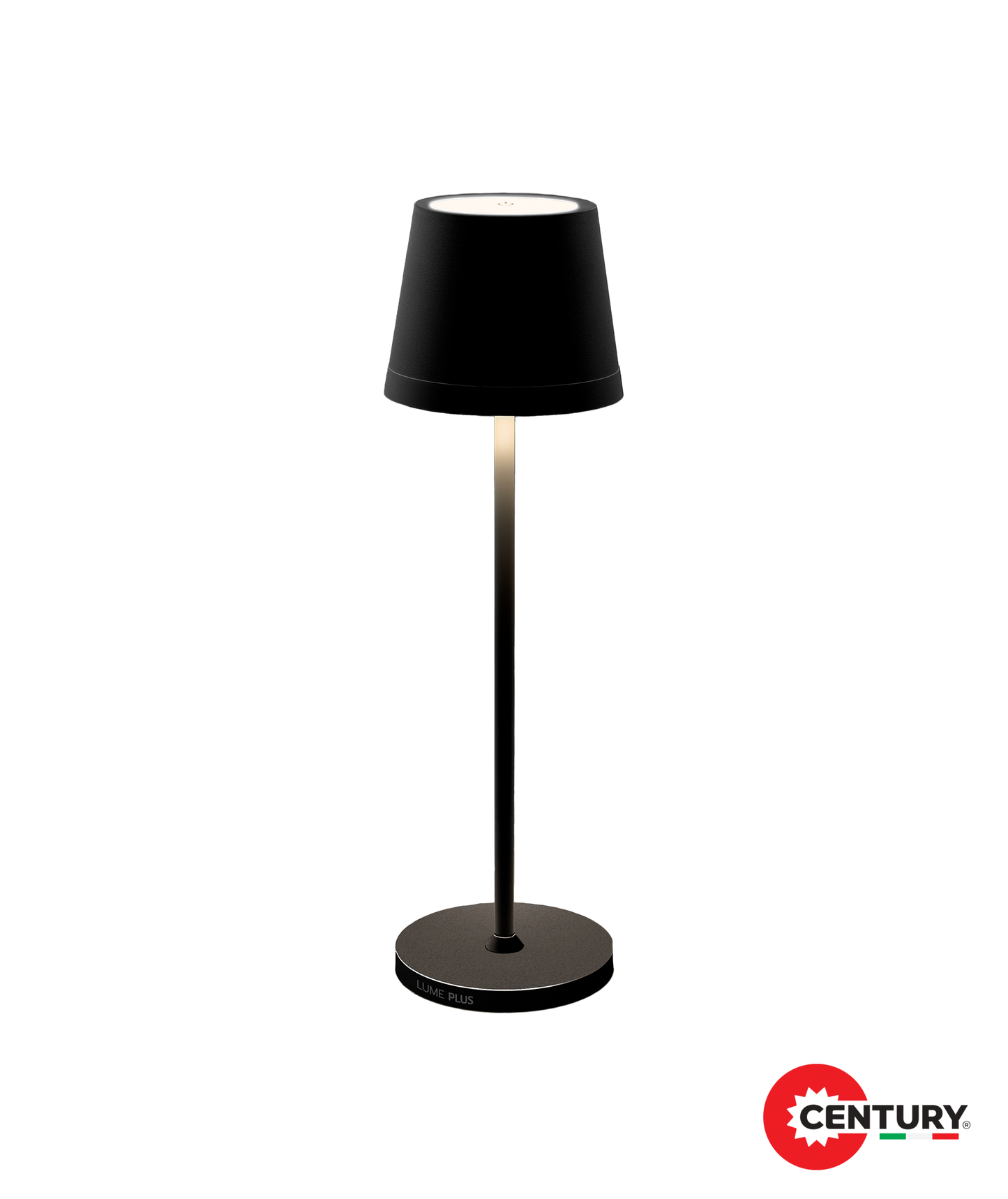 Lume Plus | Candeeiro de Mesa sem Fios LED 2,2W 190lm 2700K Preto