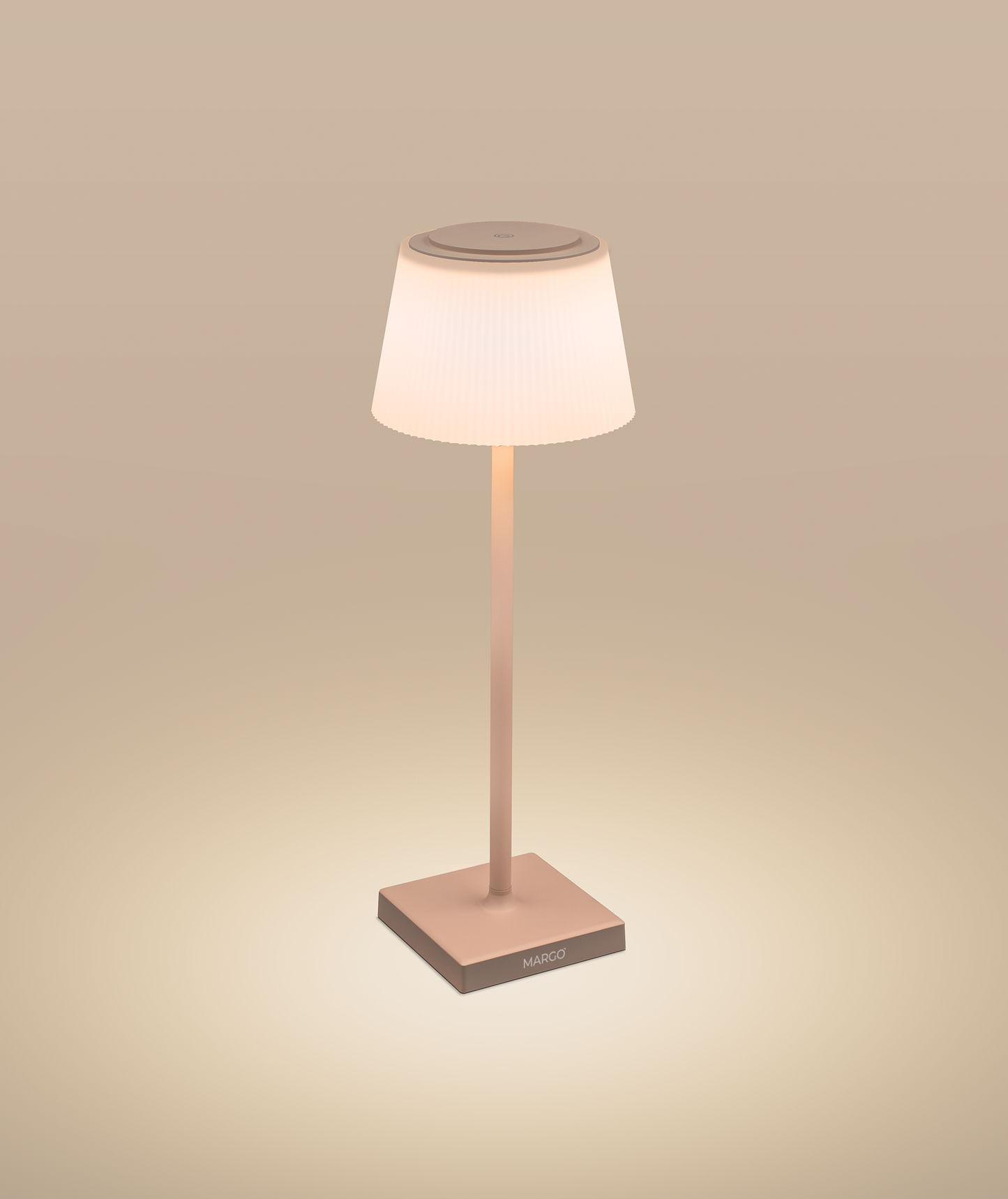 Margò | Candeeiro de Mesa sem Fios LED 4W 200lm 3000K Bege