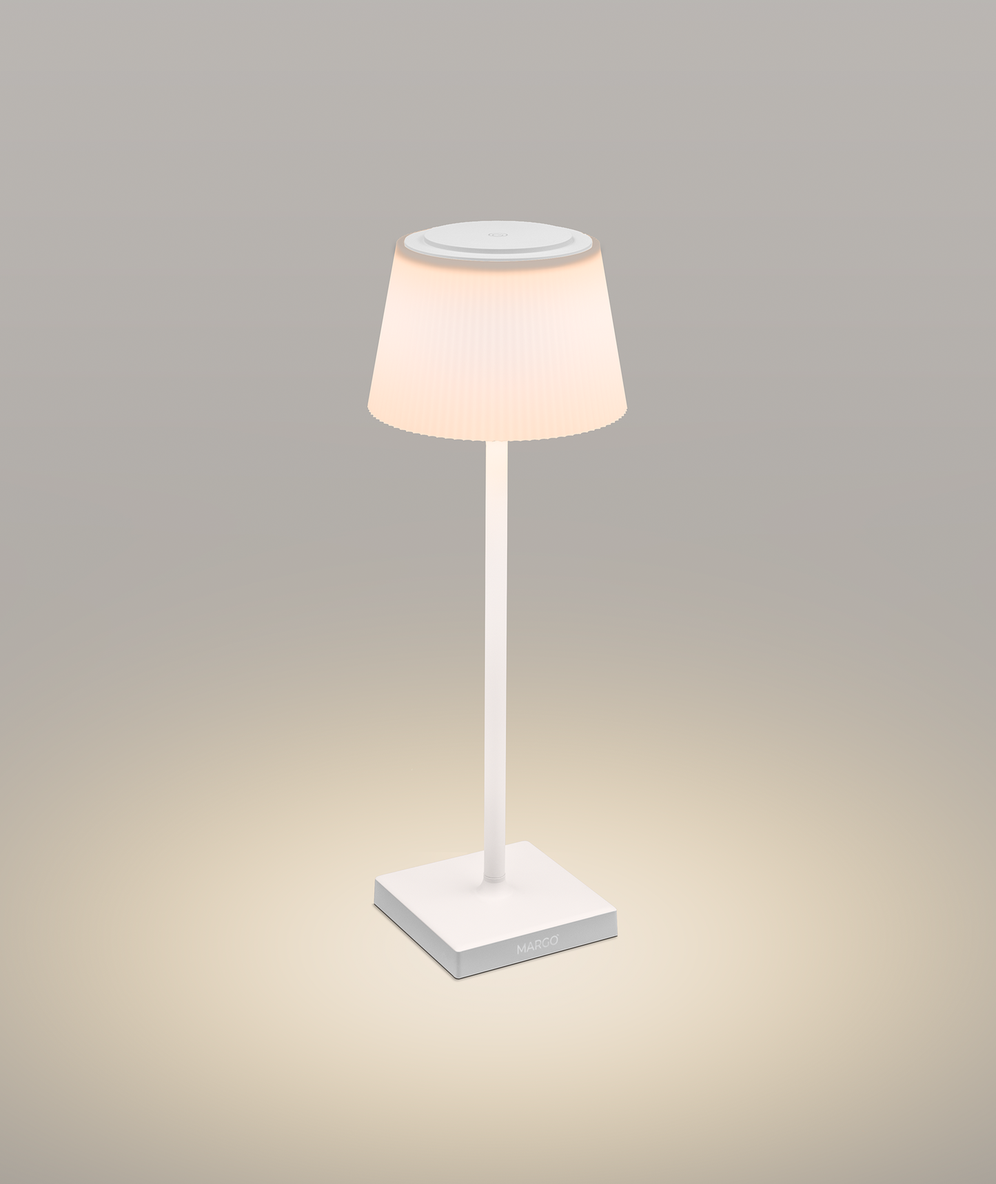 Margò | Candeeiro de Mesa sem Fios LED 4W 200lm 3000K Branco