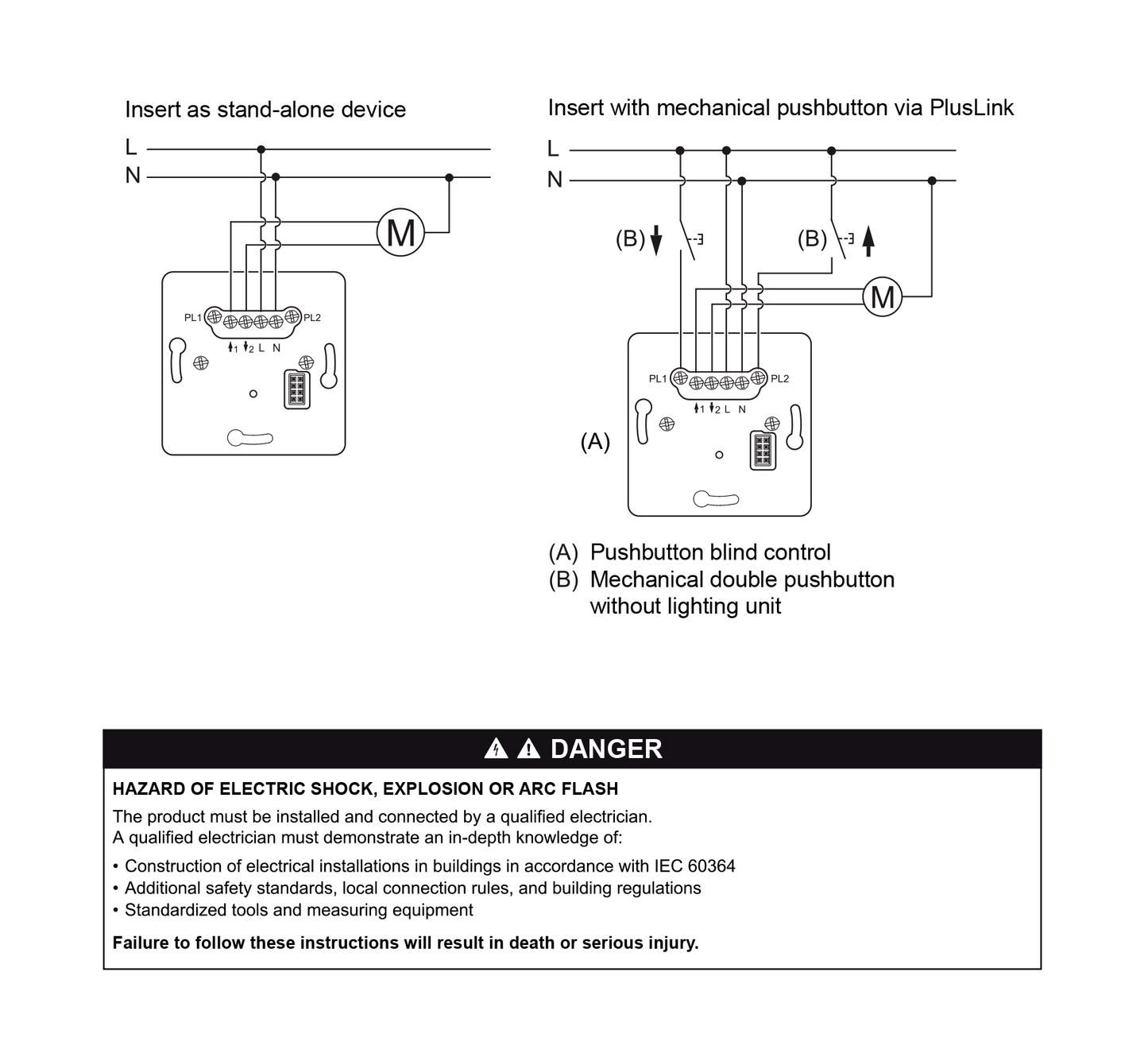 Comando de Estores 230V Wiser