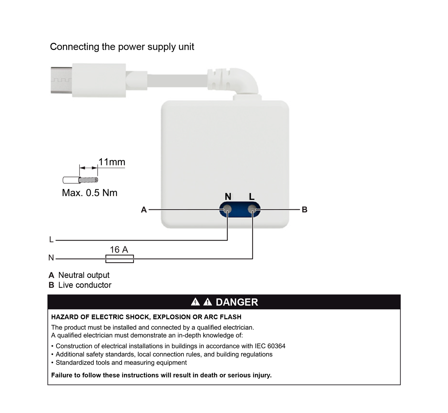Fonte de Alimentação Wiser Home