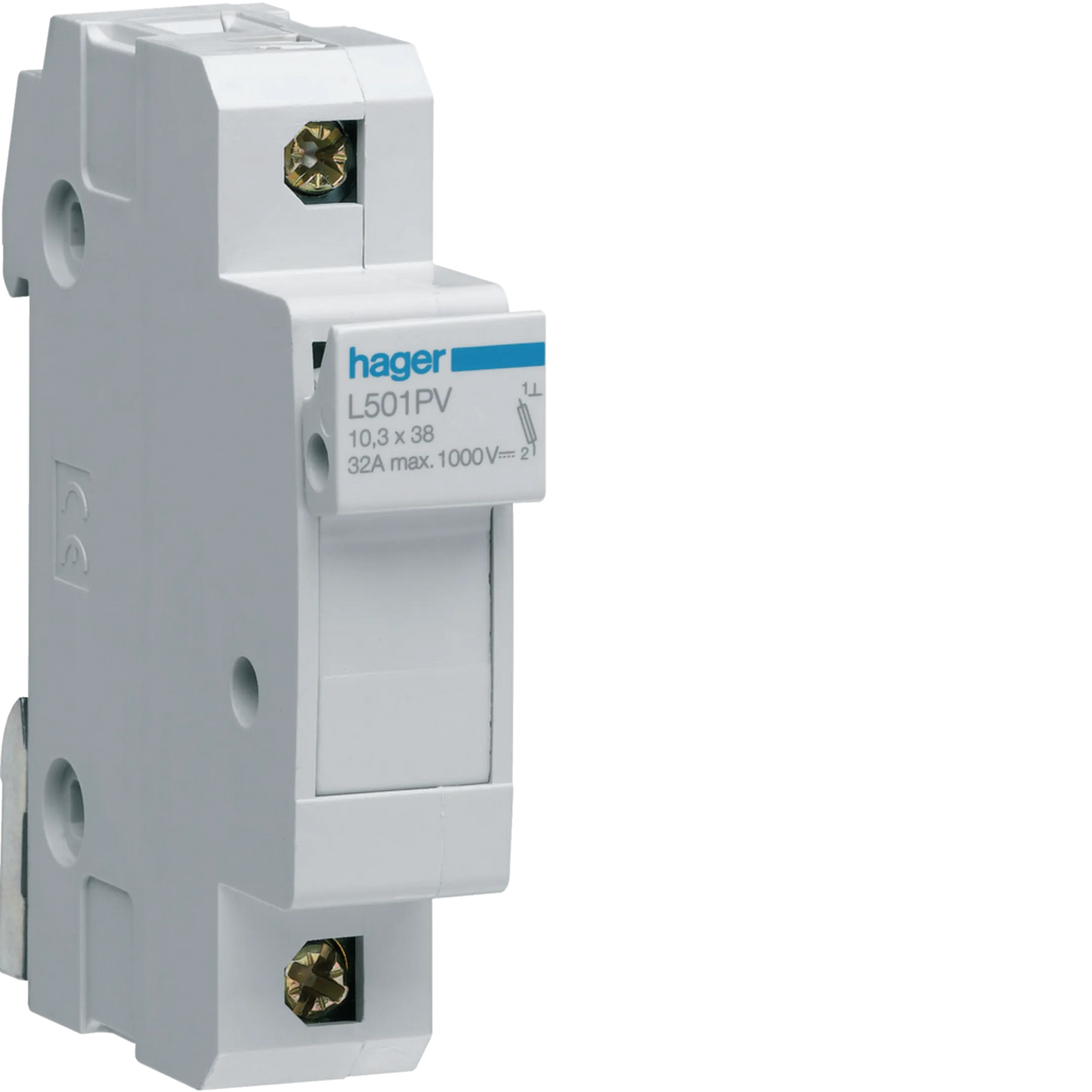 Corta-Circuitos p/ Fusíveis 1P 1000V DC Hager