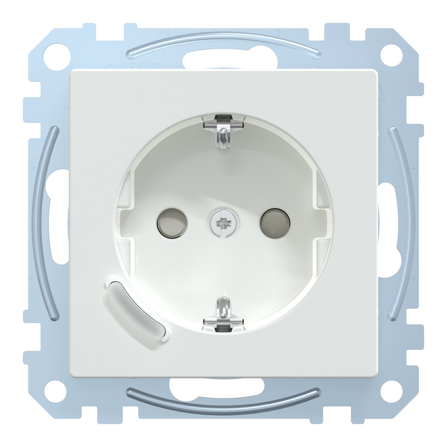 Tomada Encastrar M-Elegance Wiser Branco Ativo