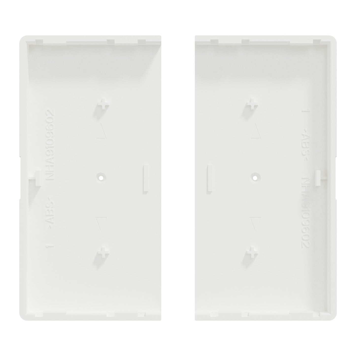 Tecla Dupla D-Life Wiser Branco Mate