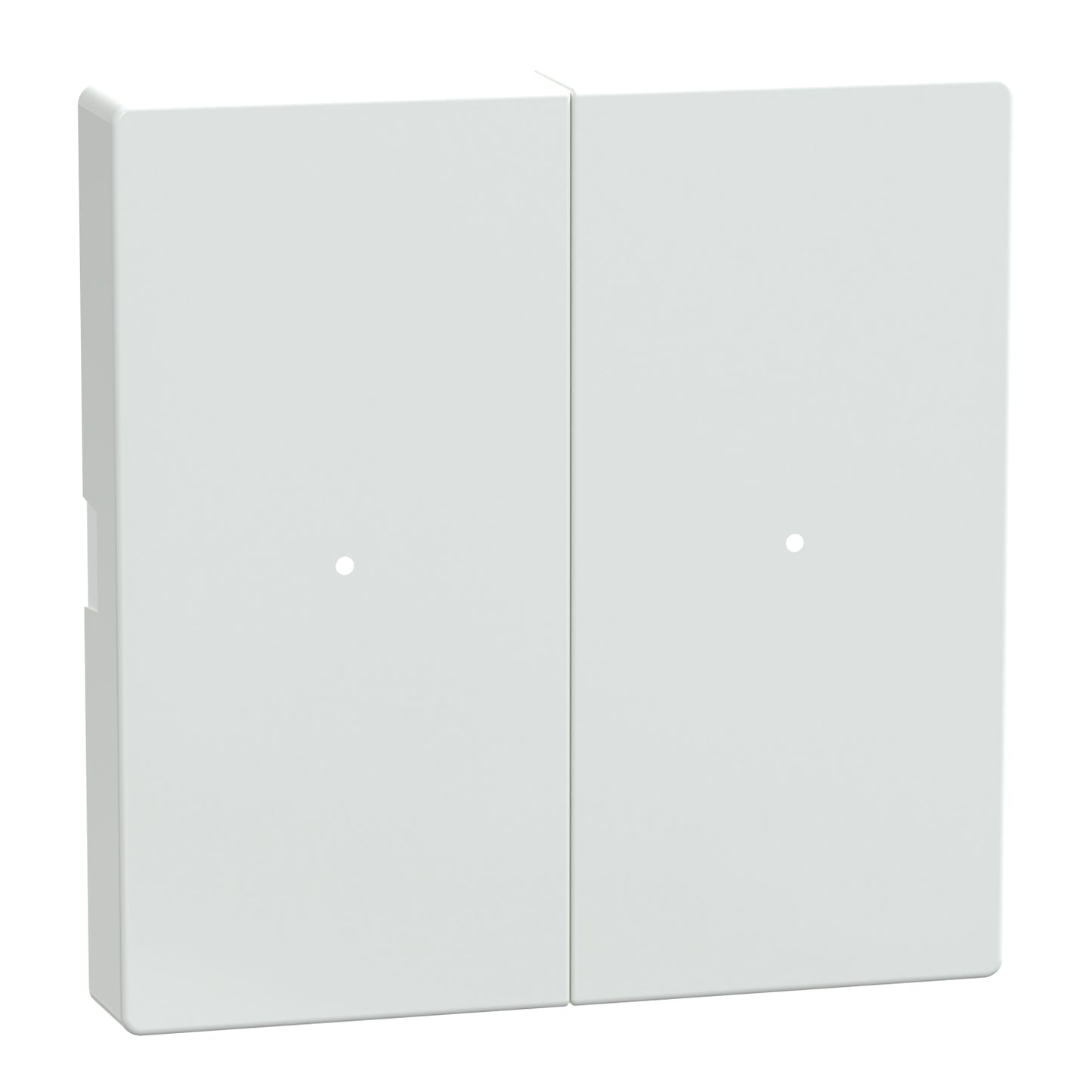 Tecla Dupla M-Elegance Wiser Branco Activo