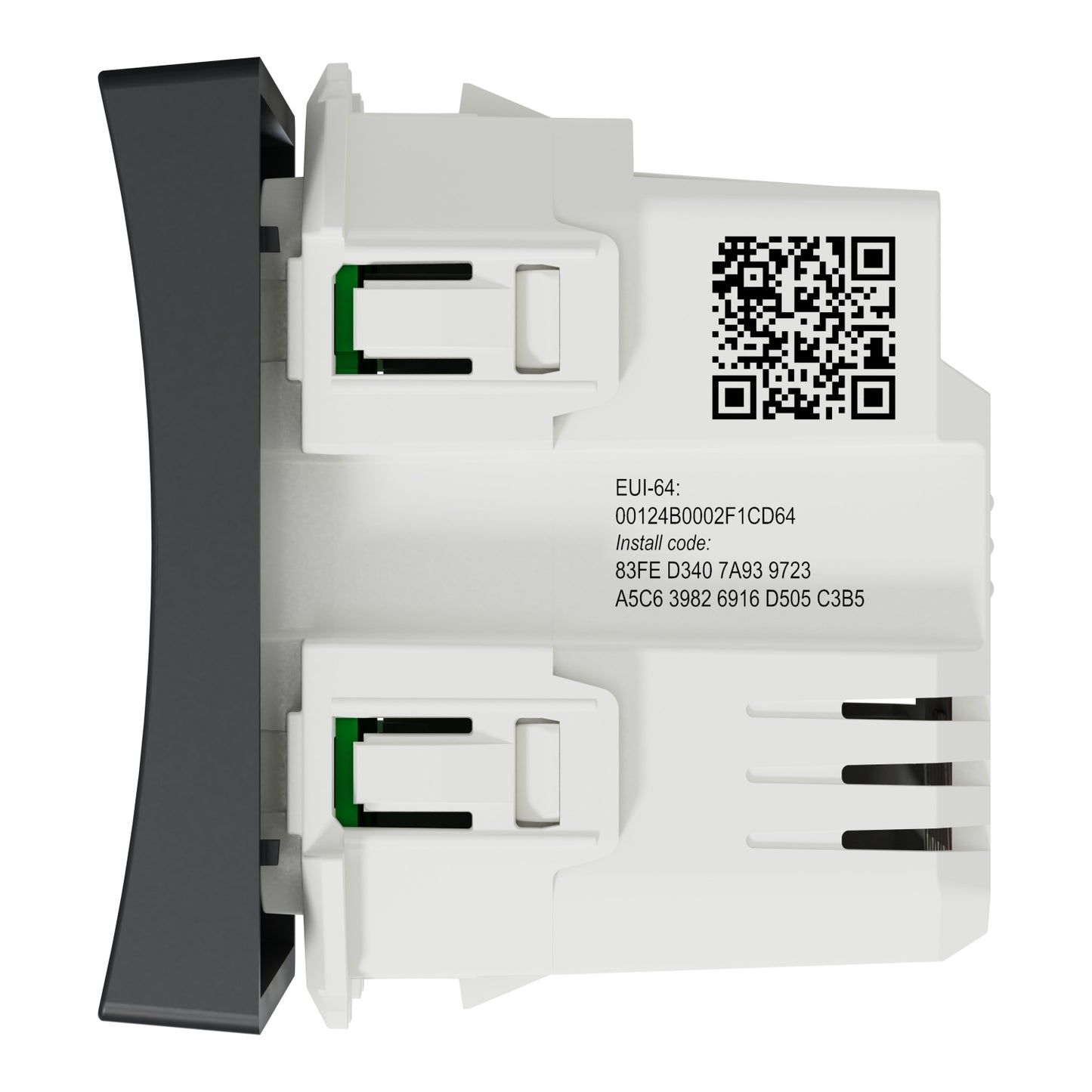 Interruptor de Estores Nova Unica Antracite Wiser