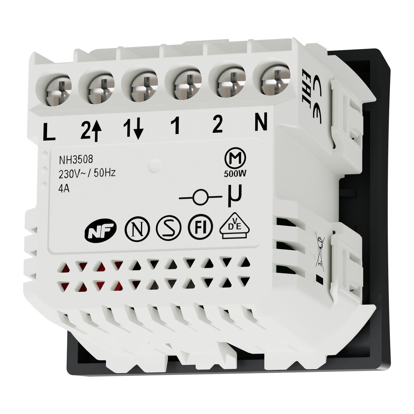 Interruptor de Estores Nova Unica Antracite Wiser