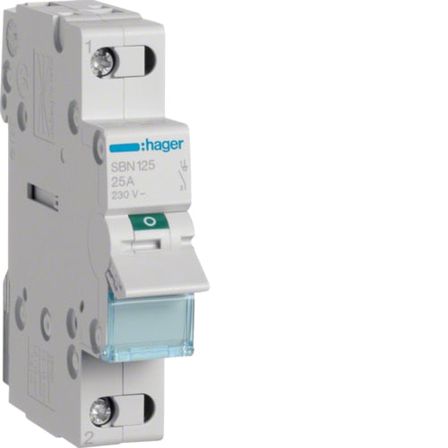 Interruptor Modular 1P 25A
