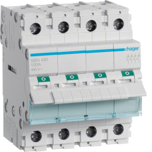 Interruptor Modular 4P 100A