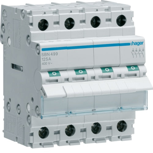 Interruptor Modular 4P 125A