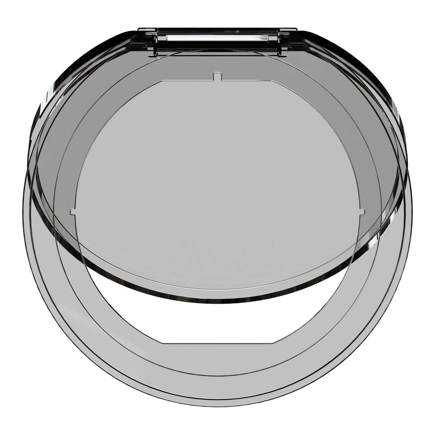 Tampa Transparente para Tomada de Secretária XS