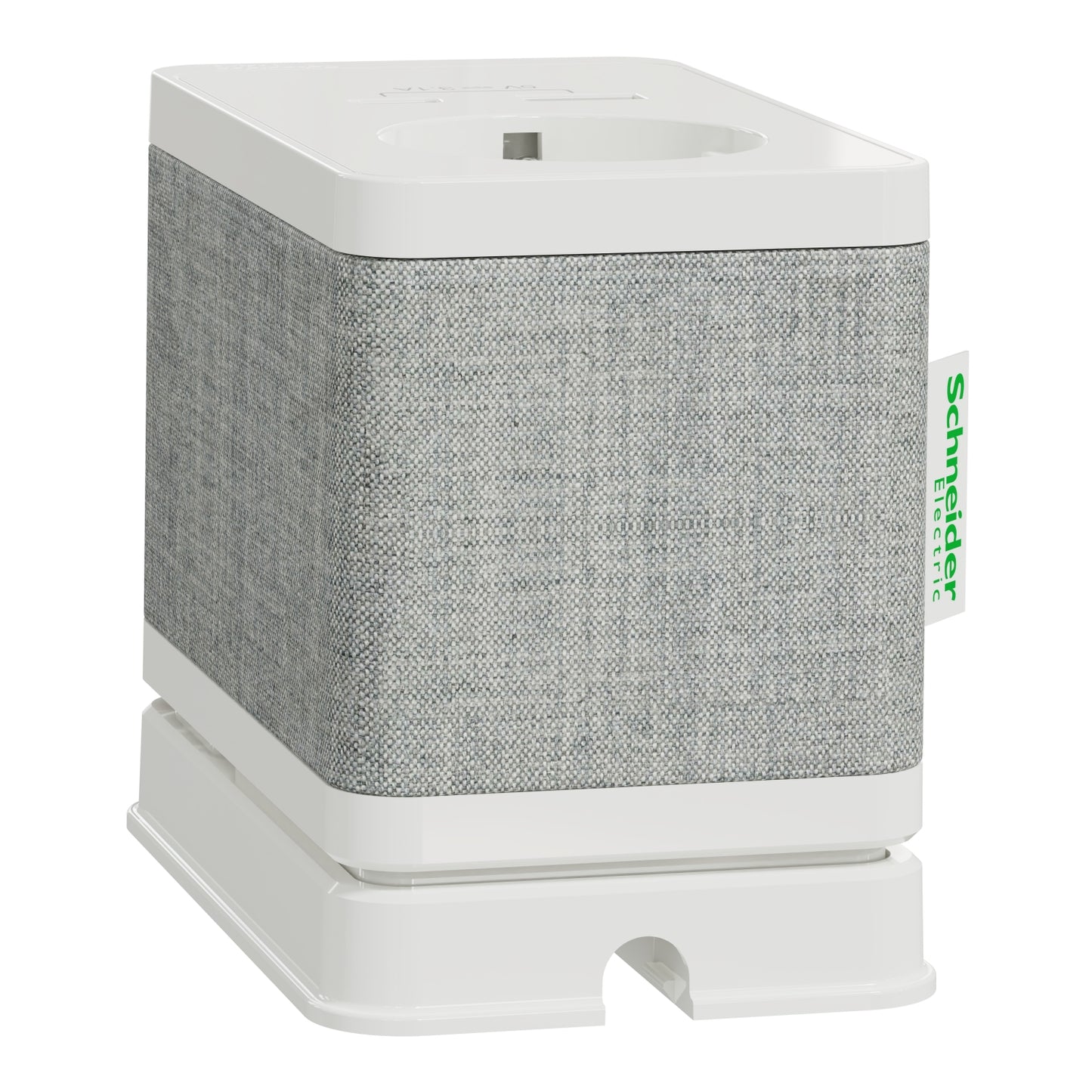 Tomada de Mesa Schuko + 2xUSB (A e C) Branca