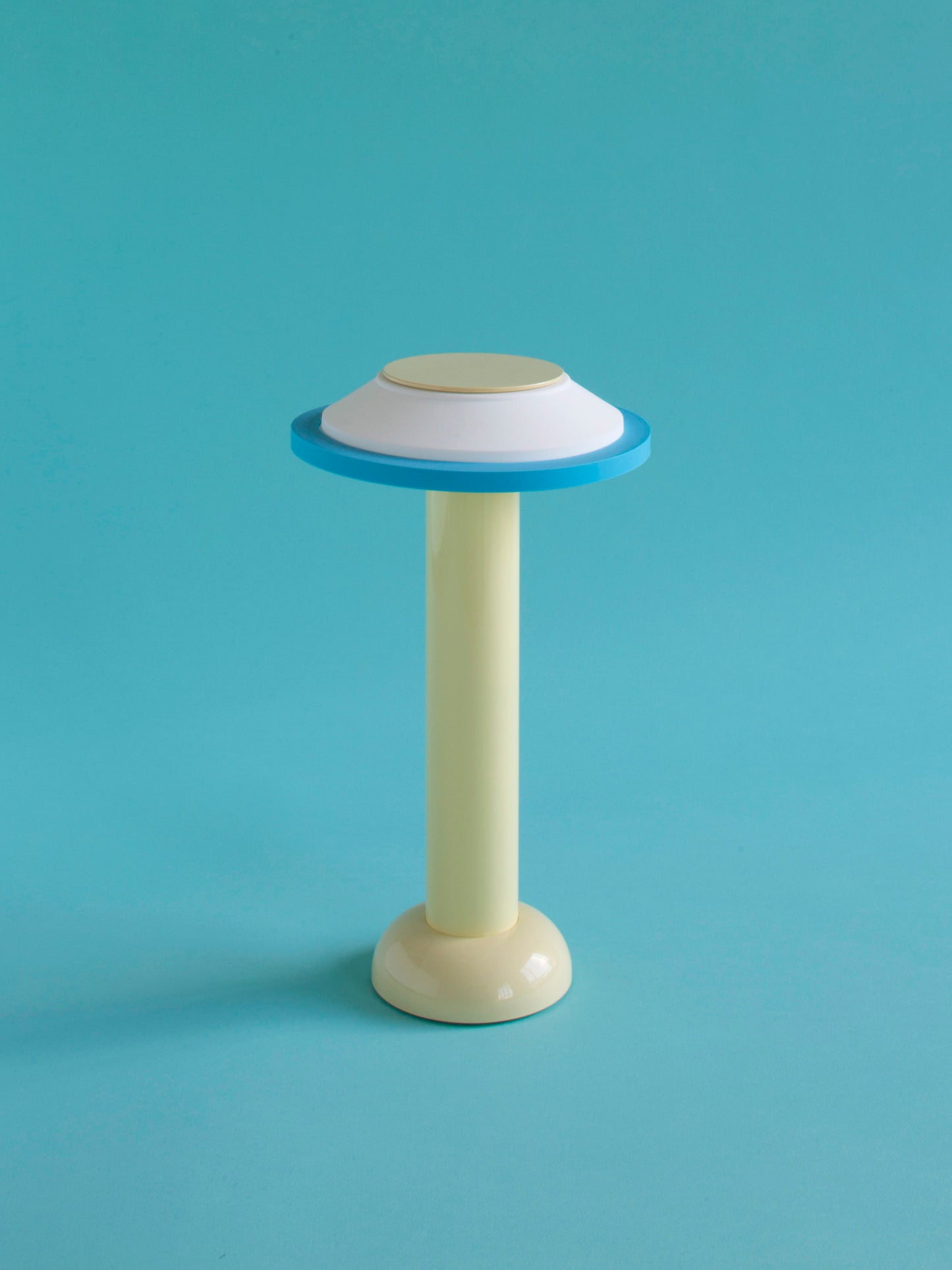 Candeeiro de Silicone sem Fios LED 3W Amarelo e Azul