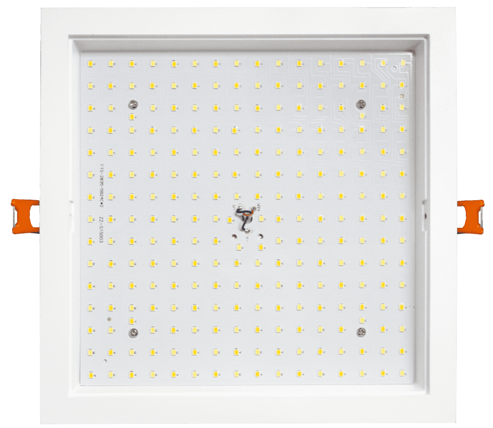 Downlight LED Quadrado Encastre Branco 40W 4000LM & CCT ajustável