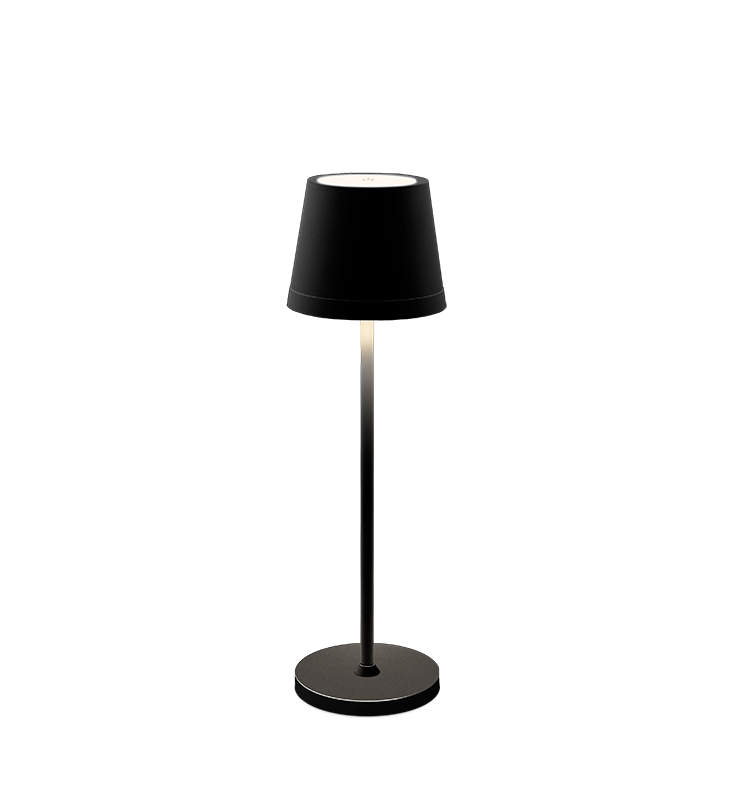 Lume Plus | Candeeiro de Mesa sem Fios LED 2,2W 190lm 2700K Preto