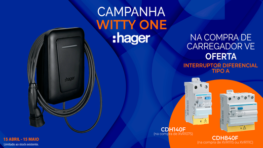 Campanha Witty One da Hager 🚗🔌