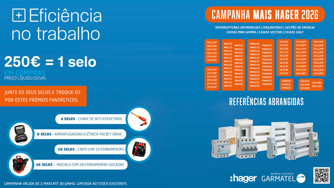 📢 A campanha Mais Hager 2026 chegou à Garmatel👨‍🔧