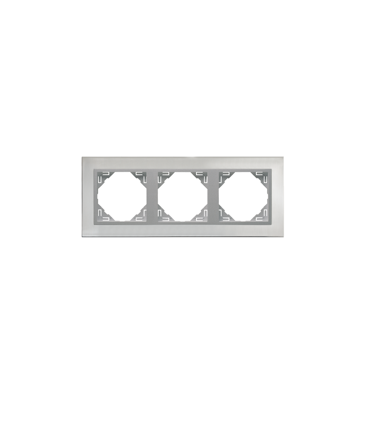 Espelho Triplo Inox/Alumina