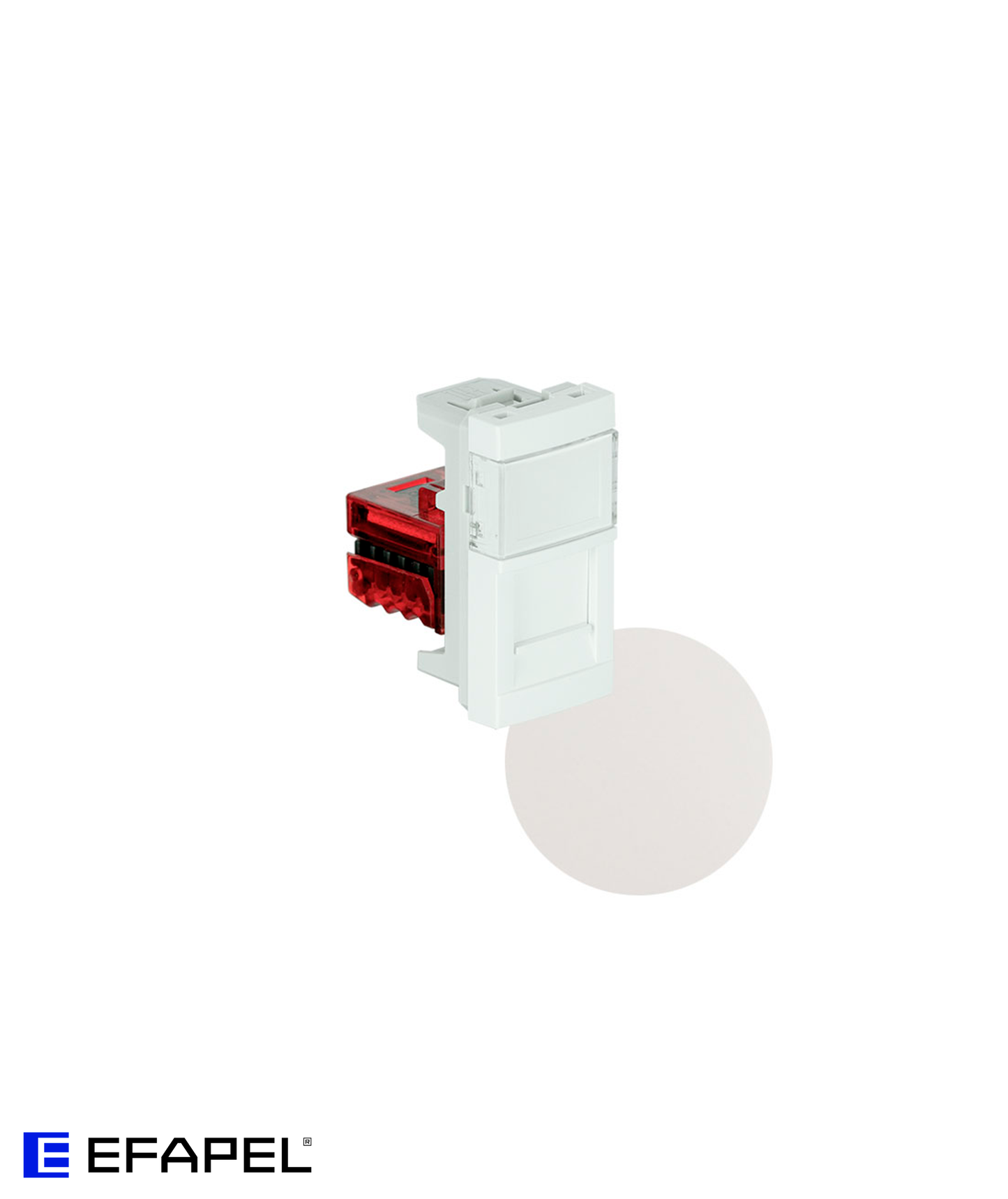 Módulo com Conetor RJ45 Cat. 6 UTP (250MHz) 1 Módulo