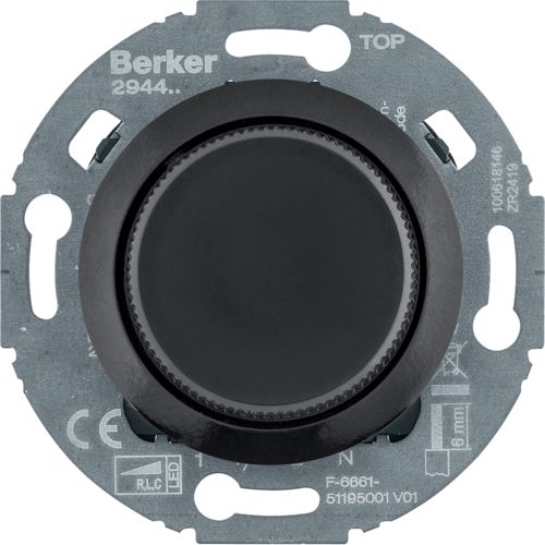 Berker 1930 - Variador Rotativo Universal (R,L,C,LED)