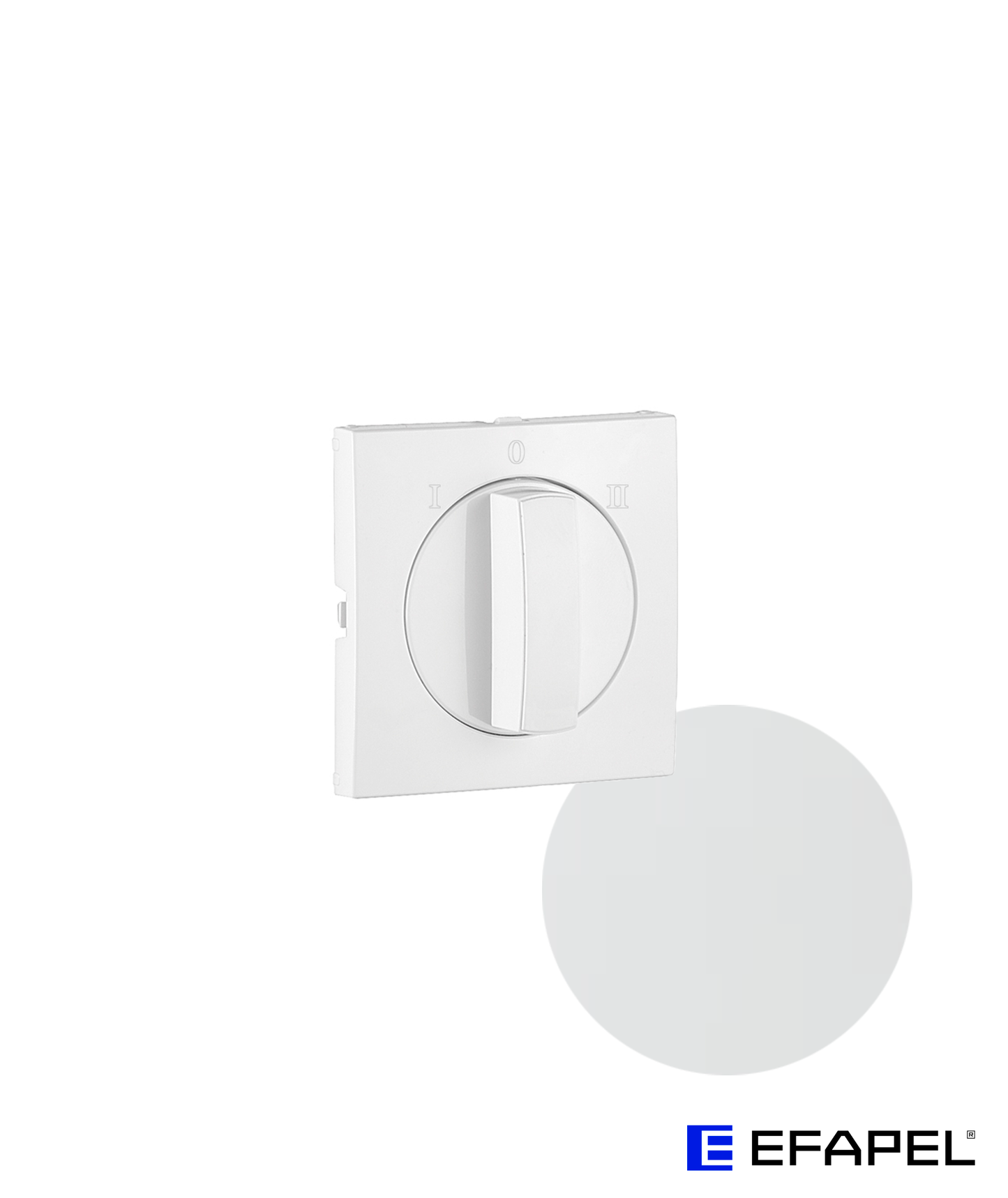 Centro para Comutador Rotativo com Marcação (I, 0, II)