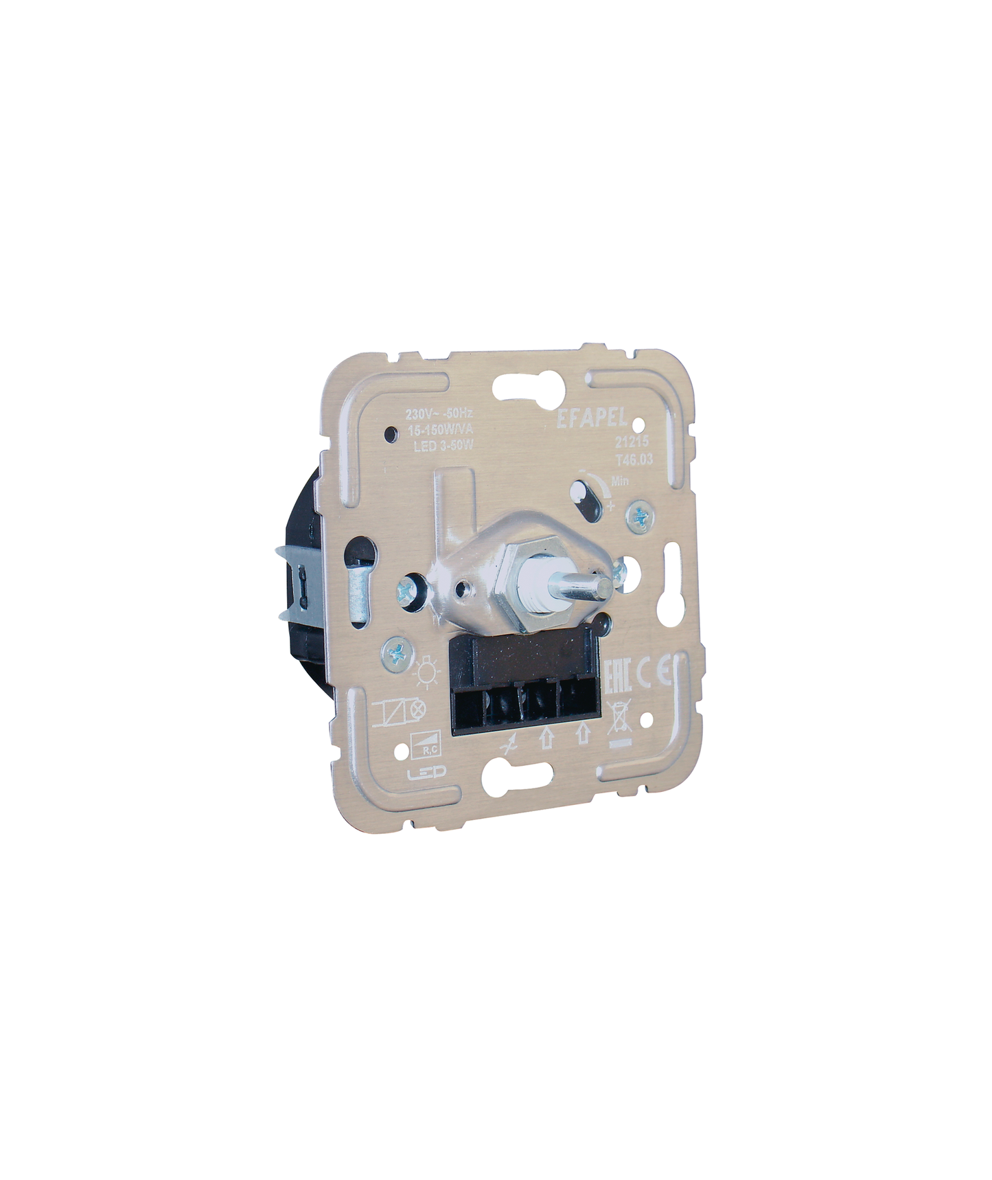 Regulador/Comutador de Luz Eletrónico para Lâmpadas de Baixo Consumo de 150 W RC
