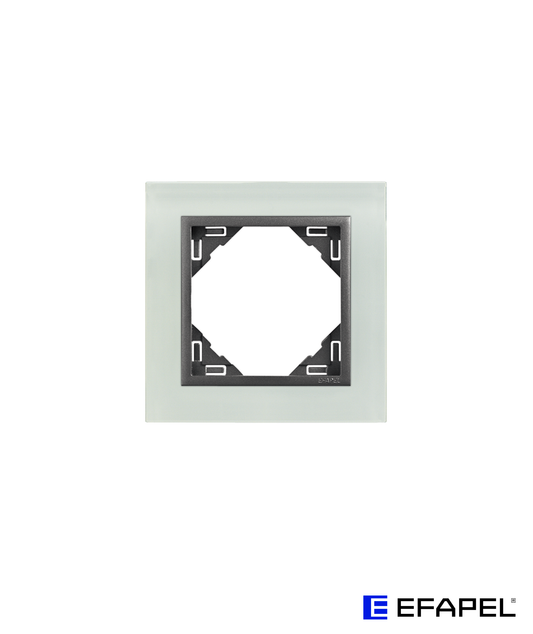 Espelho Simples Cristal/Gris