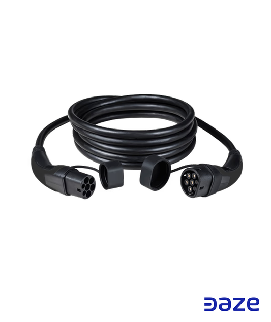 Cabo de Carregamento VE Daze 8m 32A Trifásico (Tipo 2)