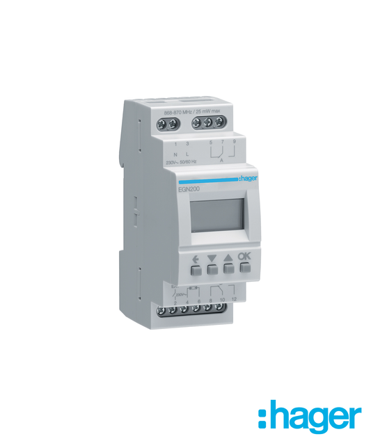 Programador Horário Multifunções 2 Canais c/Bluetooth