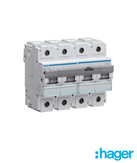 Disjuntor 4P 80A C 10kA 6 Módulos