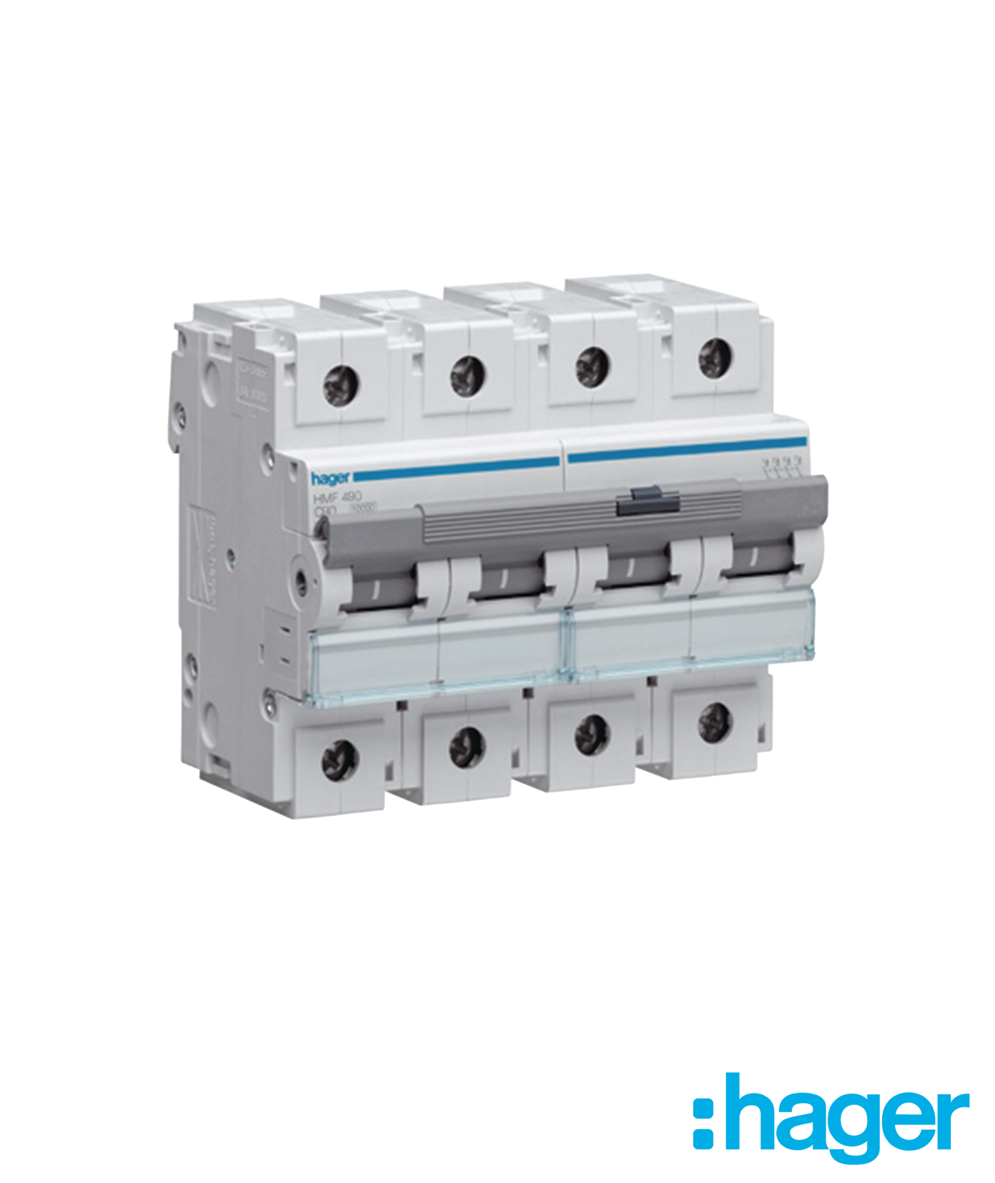 Disjuntor 4P 100A C 10kA 6 Módulos