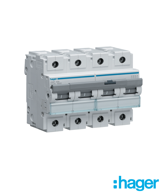 Disjuntor 4P 125A C 10kA 6 Módulos