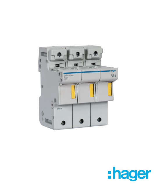 Corta-Circuitos Seccionador 50A 3P 4,5 Módulos