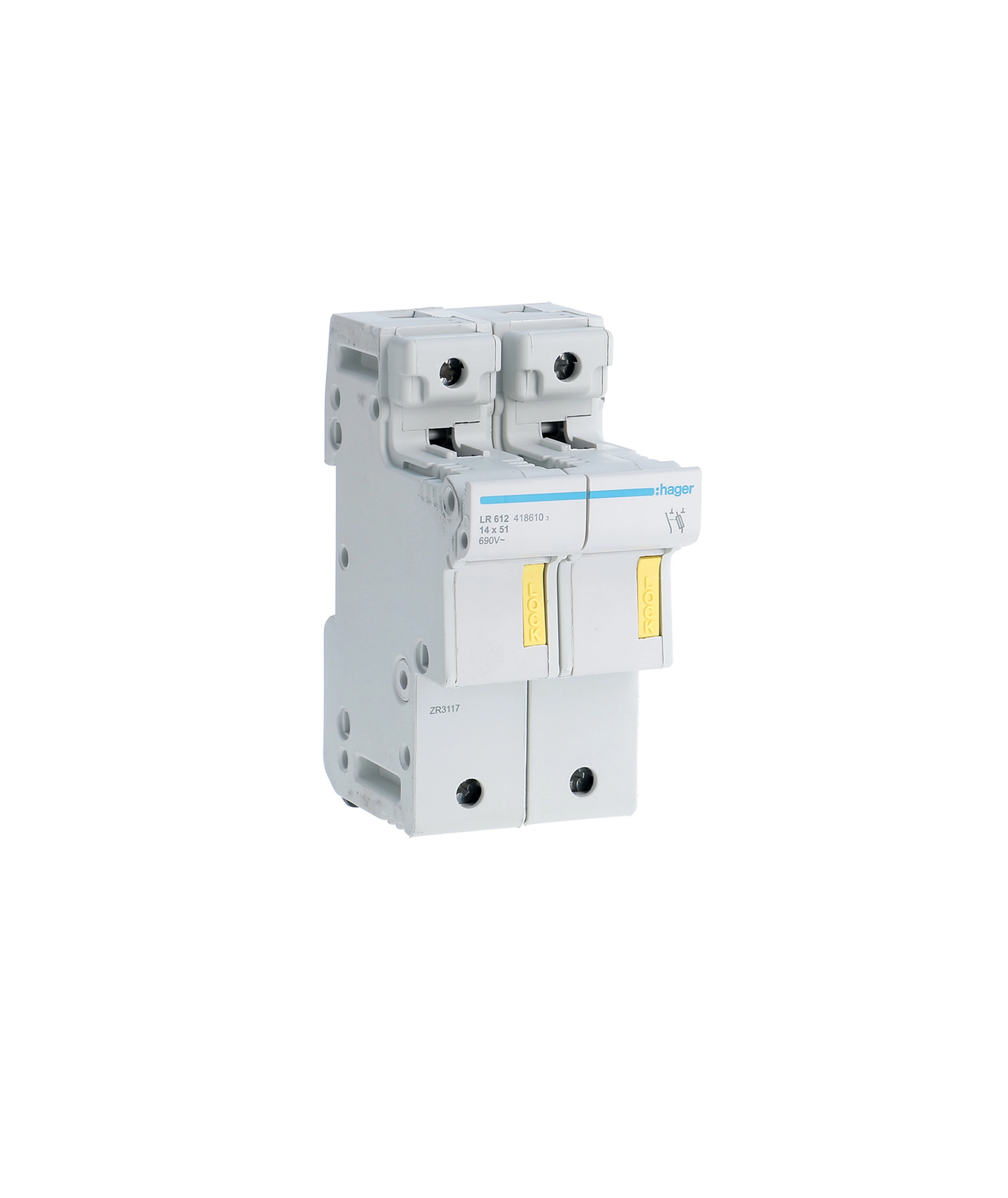 Corta-Circuitos Seccionador 50A 1P+N 3 Módulos