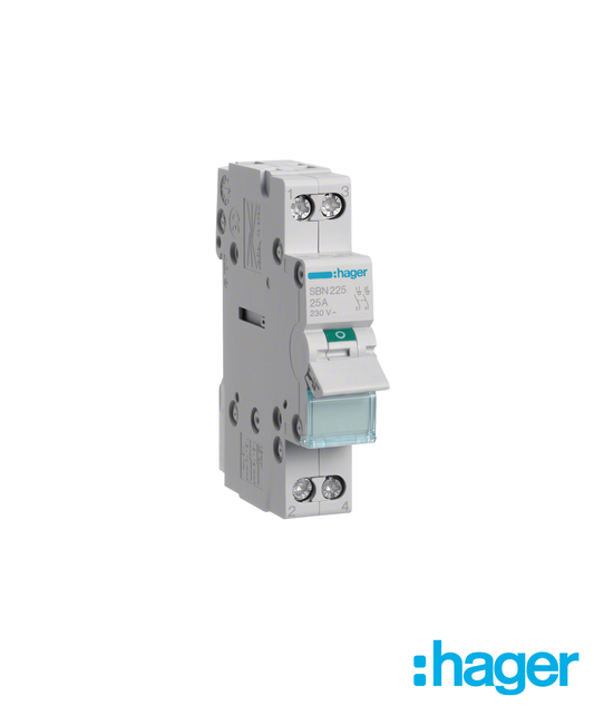 Interruptor Modular 2P 25A