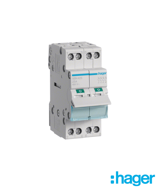 Interruptor Modular 4P 25A