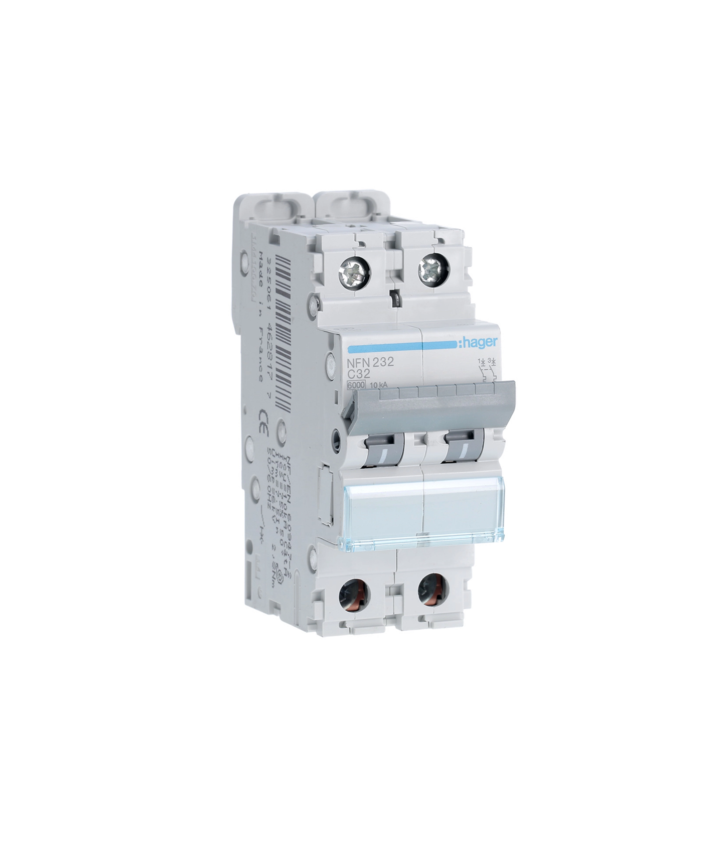 Disjuntor 2P 32A C 6/10kA 2 Módulos