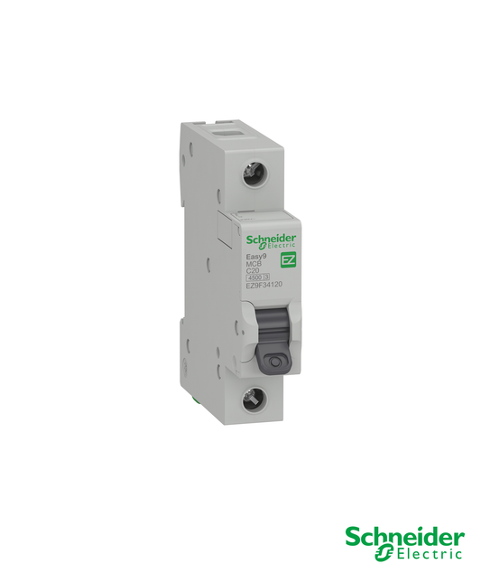 Disjuntor 1P 20A Curva C 4,5KA 230V Easy9