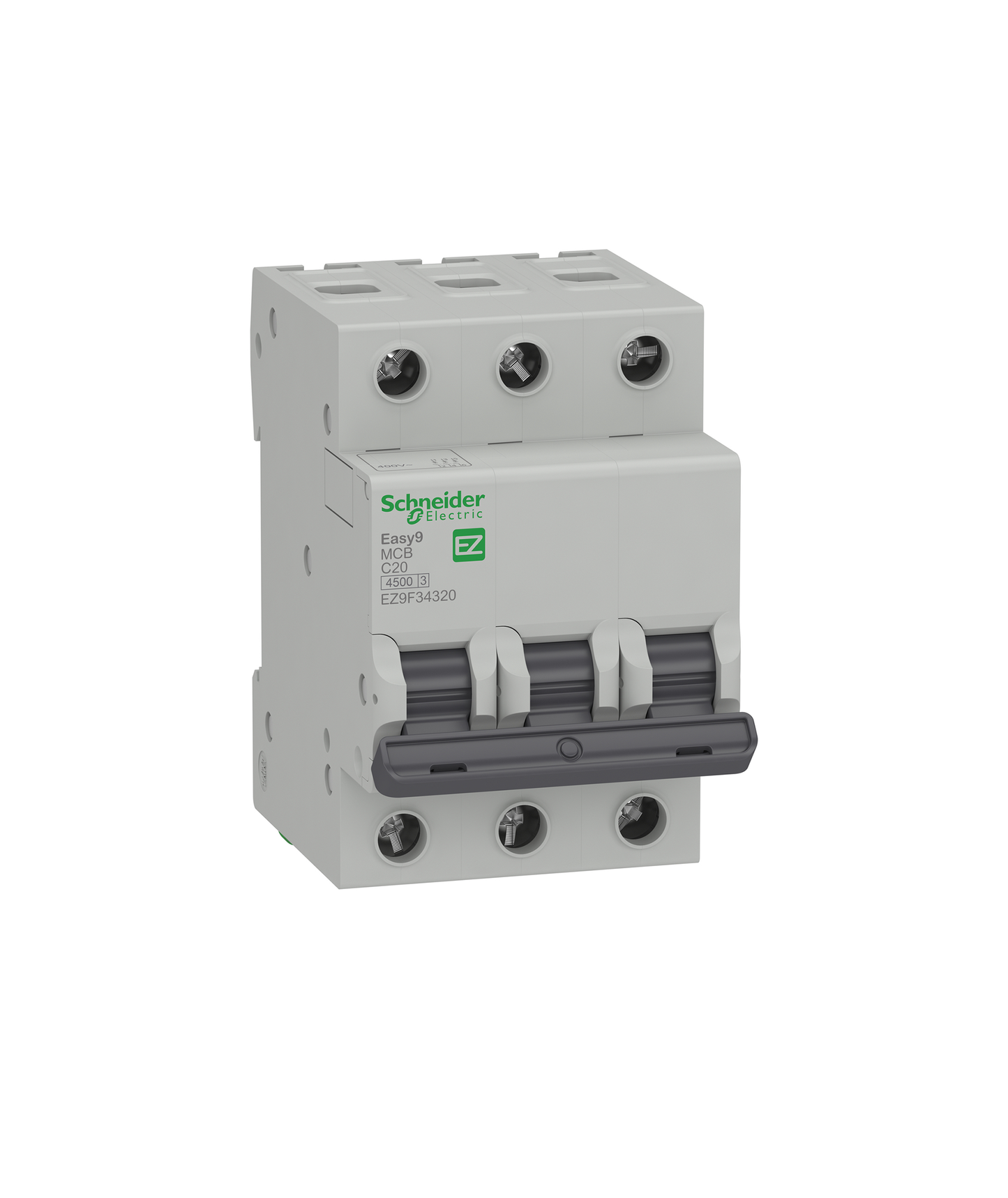 Disjuntor 3P 20A Curva C 4,5KA 230V Easy9